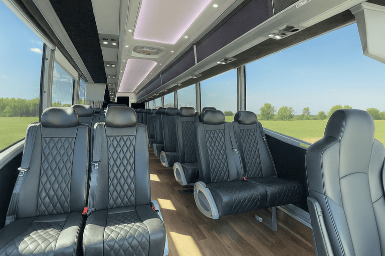 coach bus in Temple