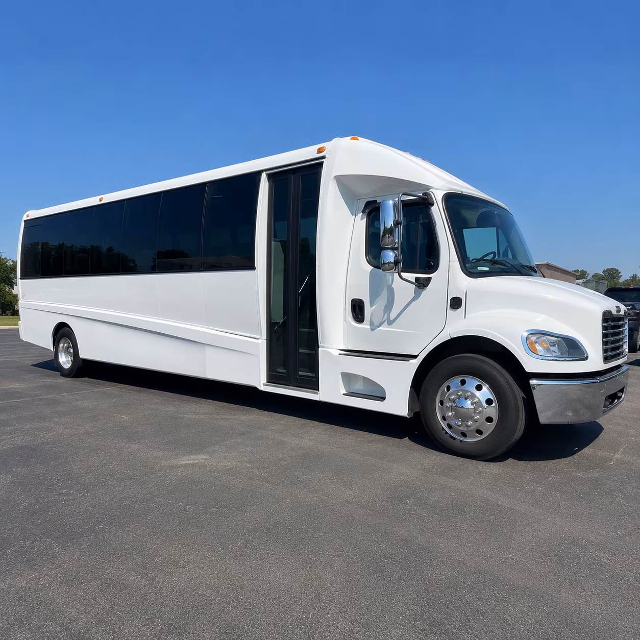 bridal party minibus rentals for wedding day transfers in temple