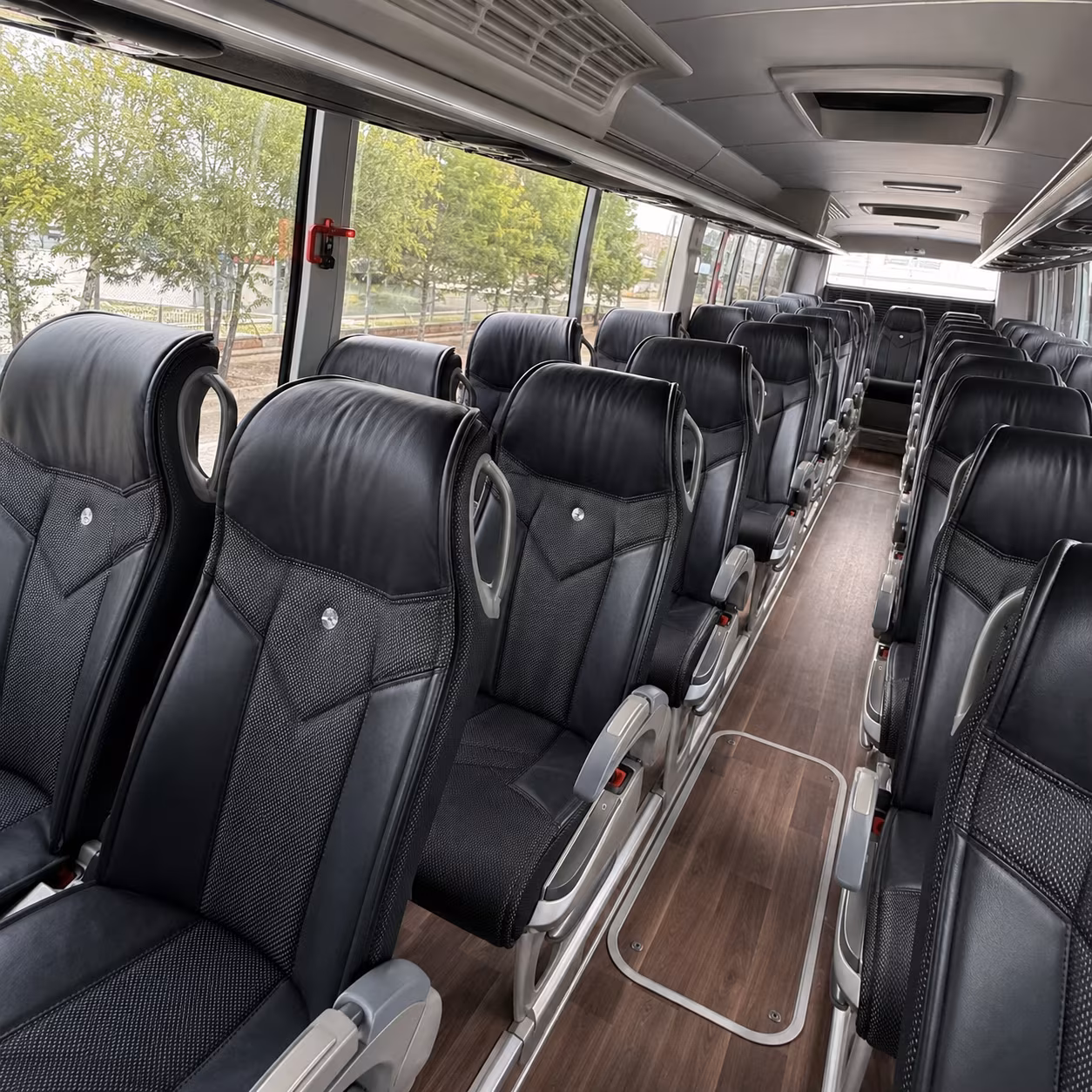 charter buses for corporate events and conference shuttles in temple
