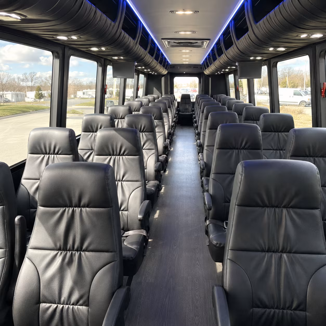 minibus interior