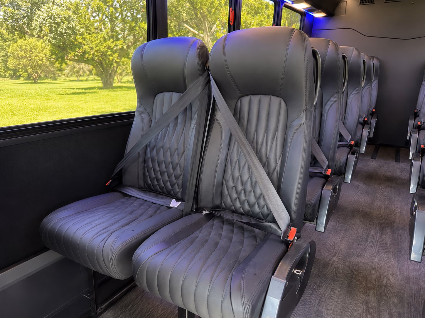 rehearsal dinner and wedding weekend bus rentals in temple texas