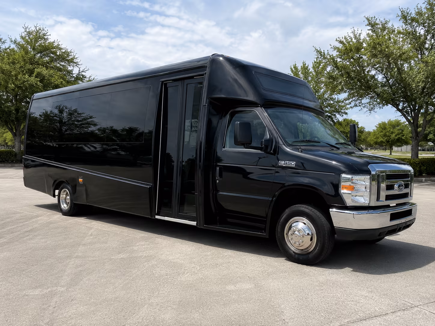 rent a bus in temple for lake belton high school prom