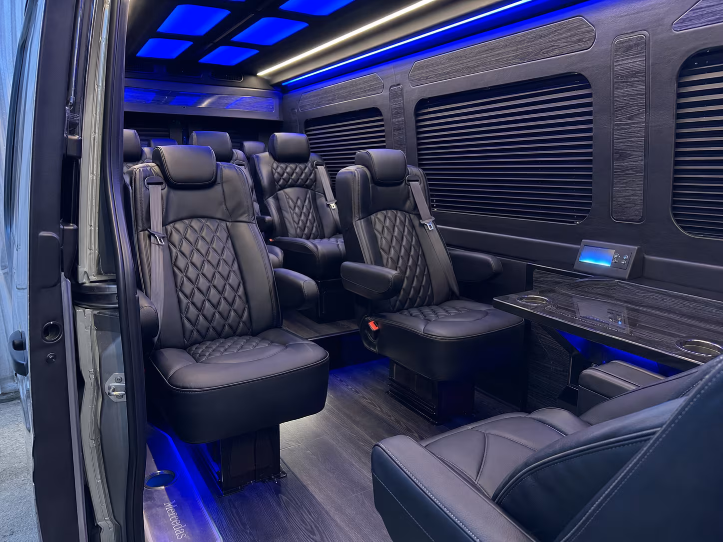 sprinter van transportation for groups and events across temple