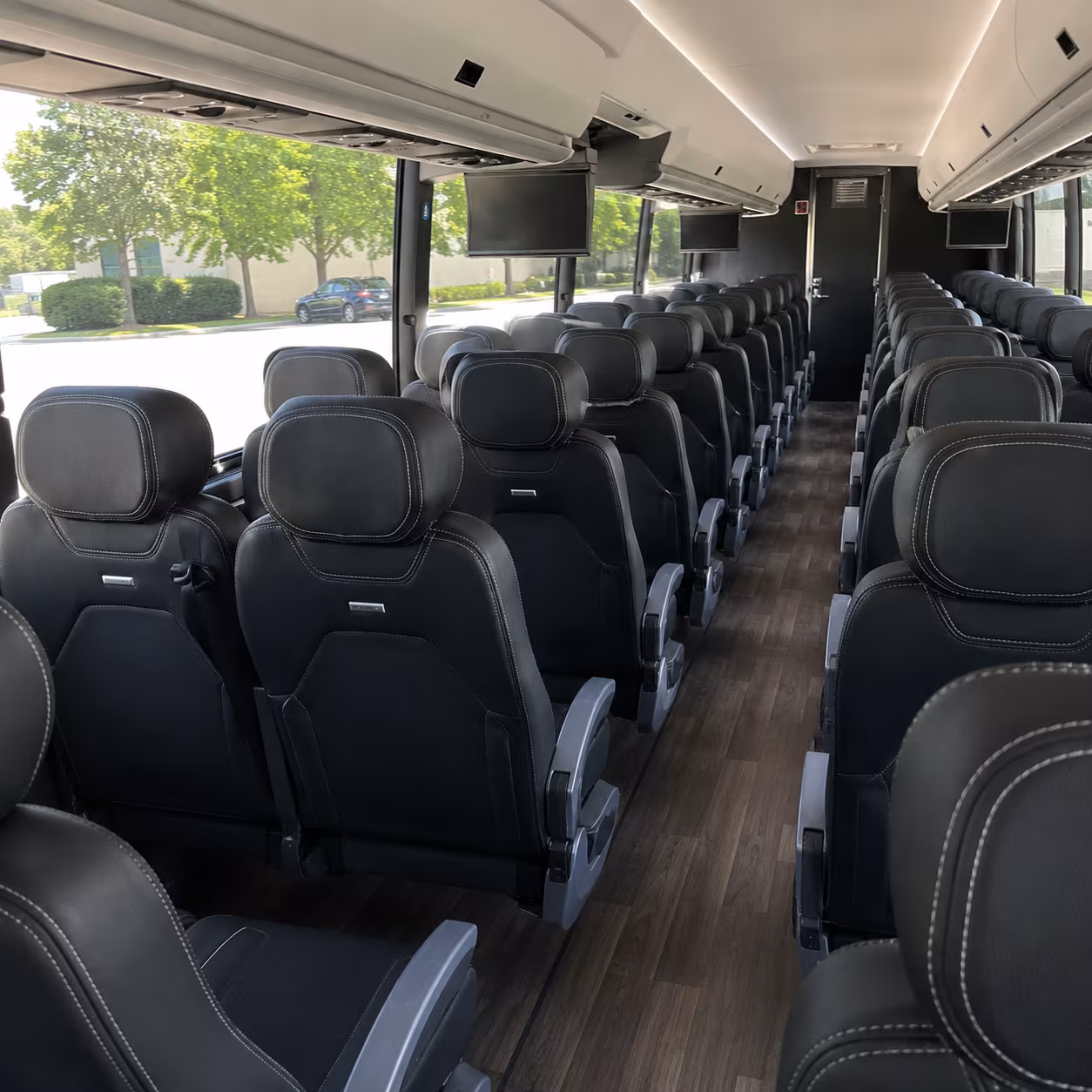temple employee transportation onboard seating