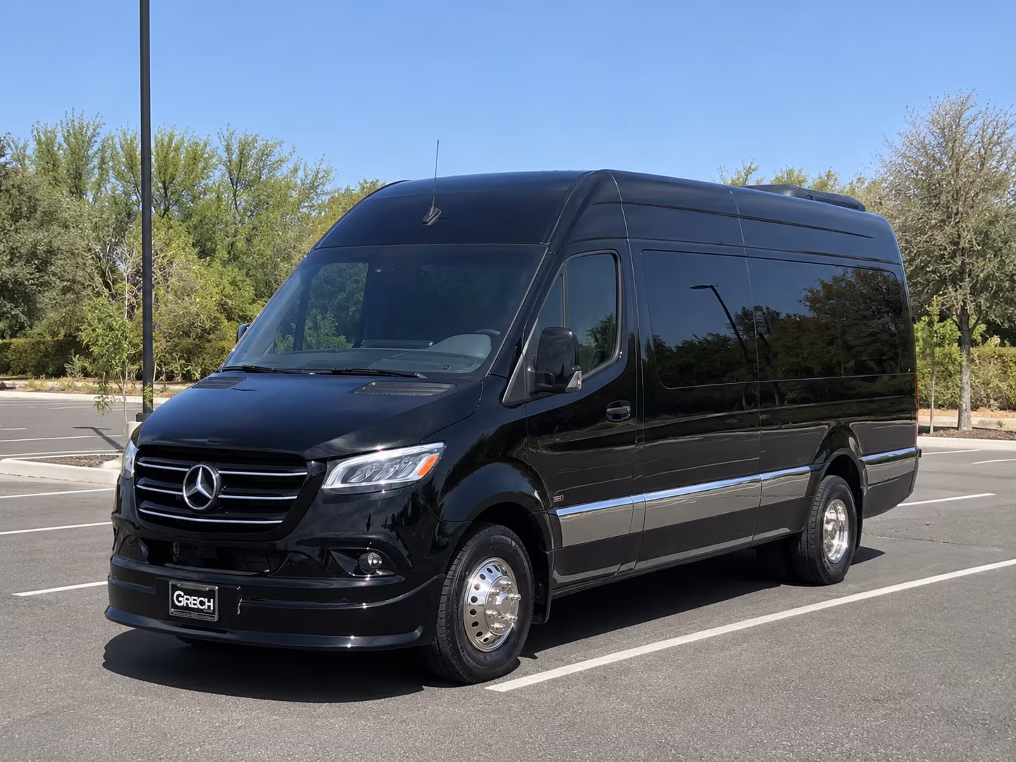 temple sprinter van with driver