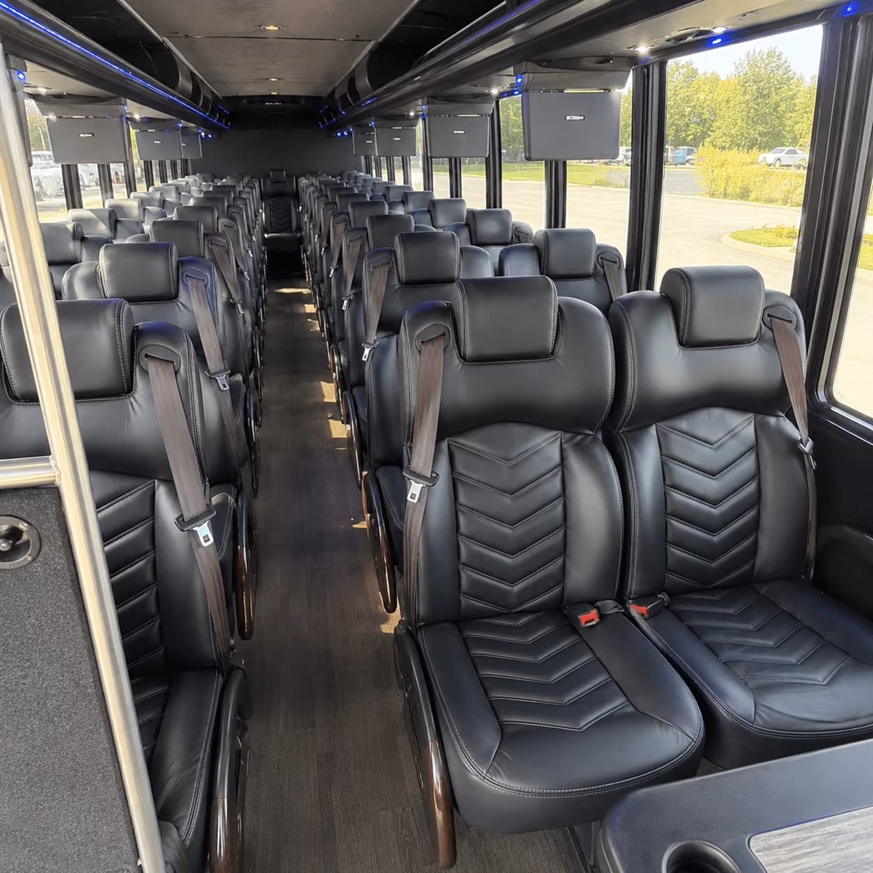 temple wine tour brewery transportation onboard seating