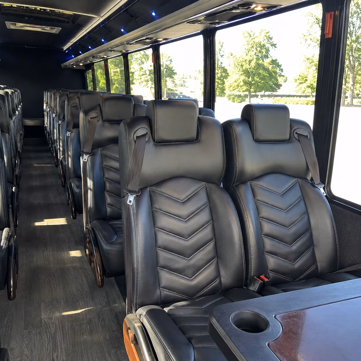 what kind of bus am i looking for and how does that change the price in temple