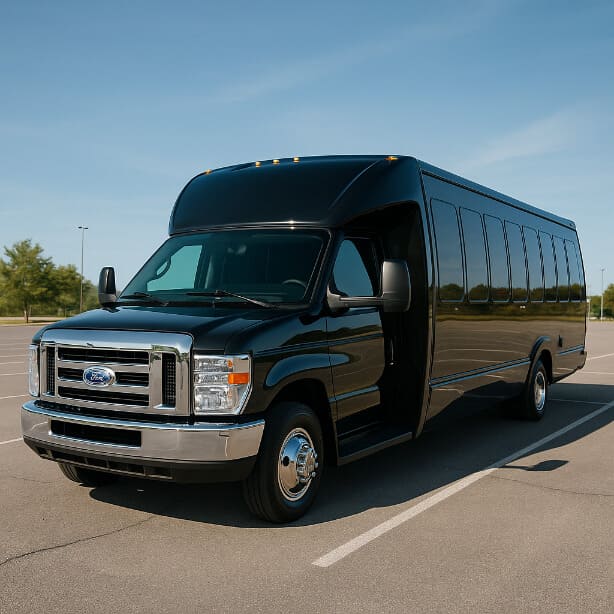 Temple Coach Bus Service 18 Passenger Minibus